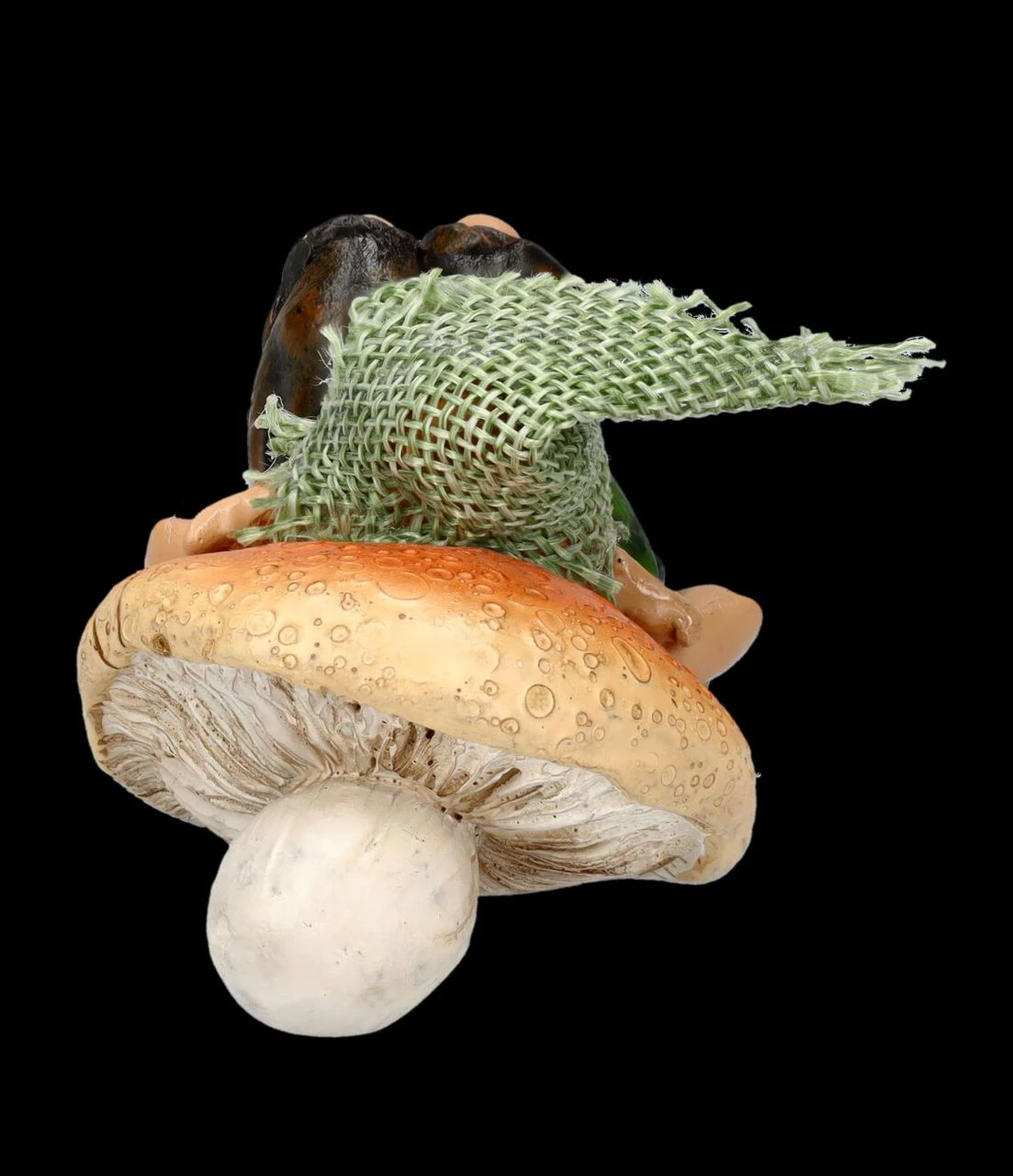 Pixie Kobold Figur - Schlafend Mit Pilz-Kissen 8 Pixie Kobold Figur - Schlafend Mit Pilz-Kissen – Bild 6