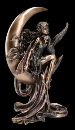 Elfen Figur Mit Schwan Auf Mond -Charaktermodell Geschäft FS26508 Elfen Figur mit Schwan auf mond 9 1280x1280