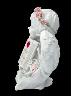 Engel Figur - Putte Mit Buch Und Herz -Charaktermodell Geschäft FS26627 Engel Figur Putte mit Buch und Herz 4 1280x1280