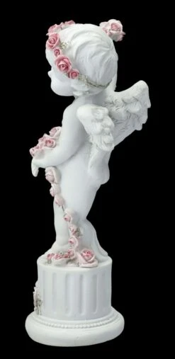 Engel Figur - Putte Mit Rosen Auf Säule -Charaktermodell Geschäft FS26630 Engel Figur Putte mit Rosen und S ule 4 1280x1280