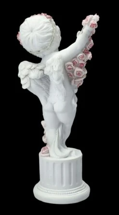 Engel Figur - Putte Mit Rosen Auf Säule -Charaktermodell Geschäft FS26630 Engel Figur Putte mit Rosen und S ule 6 1280x1280