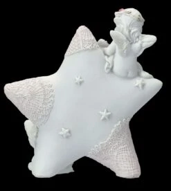 Engel Figur - Putten Mit Stern "Love" -Charaktermodell Geschäft FS26631 Engel Figur Putten mit Stern Love 6 1280x1280