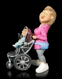 Funny Family Figur - Mutter Mit Kinderwagen -Charaktermodell Geschäft Funny Family Figur Mutter Mit Kind Im Kinderwagen 5 1280x1280