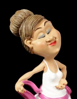 Funny Job Figur - Ballett Tänzerin Mit Schwan -Charaktermodell Geschäft Funny Job Figur Ballett Taenzerin Mit Schwan 5 1280x1280