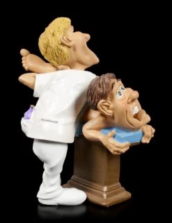 Funny Job Figur - Chiropraktiker Renkt Patienten Ein -Charaktermodell Geschäft Funny Job Figur Chiropraktiker Massiert Patienten 4 1280x1280