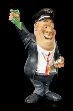 Funny Job Figur - Eisenbahn Schaffner