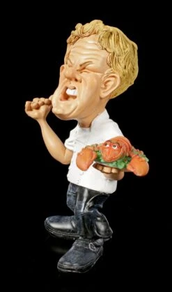 Funny Job Figur - Küchenchef Mit Hummer -Charaktermodell Geschäft Funny Job Figur Fish Chef Mit Hummer 2 1280x1280