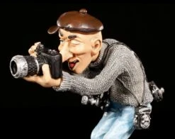 Funny Job Figur - Fotograf Mit Moderner Kamera -Charaktermodell Geschäft Funny Job Figur Fotograf Mit Moderner Kamera 4 1280x1280