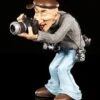 Funny Job Figur - Fotograf Mit Moderner Kamera -Charaktermodell Geschäft Funny Job Figur Fotograf Mit Moderner Kamera 1280x1280