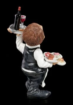 Funny Job Figur - Kellner Mit Schlemmereien -Charaktermodell Geschäft Funny Job Figur Kellner Mit Schlemmereien 4 1280x1280