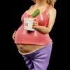 Funny Life Figur - Schwangere Mit Eis Und Gurke -Charaktermodell Geschäft Funny Job Figur Schwangere Mit Eis Und Gurke 1 1280x1280
