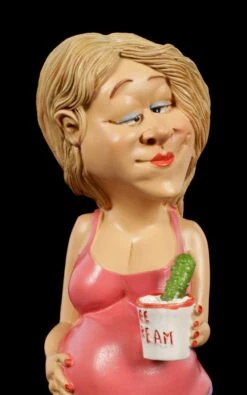 Funny Life Figur - Schwangere Mit Eis Und Gurke -Charaktermodell Geschäft Funny Job Figur Schwangere Mit Eis Und Gurke 5 1280x1280