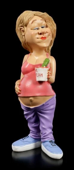Funny Life Figur - Schwangere Mit Eis Und Gurke -Charaktermodell Geschäft Funny Job Figur Schwangere Mit Eis Und Gurke 1280x1280