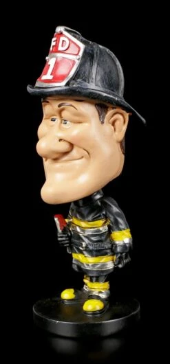 Funny Job Figur - Wackelkopf Feuerwehrmann -Charaktermodell Geschäft Funny Job Figur Wackelkopf Feuerwehrmann 2 1280x1280