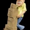 Funny Jobs Figur - Lachender Paketdienstler -Charaktermodell Geschäft Funny Jobs Figur Lachender Paketdienstler a 1280x1280