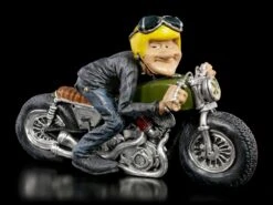Funny Life Figur - Motorradfahrer Mit Gelben Helm