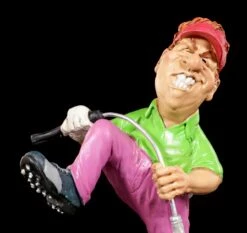 Golfspieler Figur Zerbricht Schläger - Aaarrrg -Charaktermodell Geschäft Funny Sport Figur Spieler Zerbricht Seinen Schlaeger 5 1280x1280