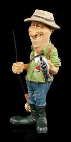 Funny Sports Figur - Angler Präsentiert Fang -Charaktermodell Geschäft Funny Sports Figur Angler Praesentiert Seinen Fang 2 1280x1280