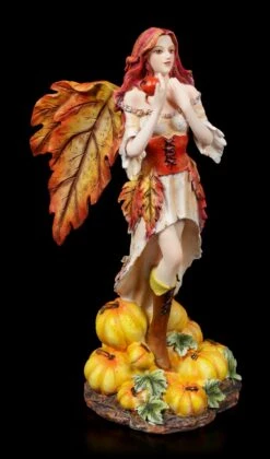 Herbst Elfen Figur - Sonya Mit Kürbissen -Charaktermodell Geschäft Herbst Elfen Figur Sonya Mit Rotem Apfel 2 1280x1280