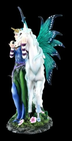 Elfe Petrina Mit Einhorn - Wonderful Garden -Charaktermodell Geschäft KS3334 Elfen Figur Einhorn 3 1280x1280
