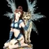 Elfen Figur - Celeste Mit Wolf -Charaktermodell Geschäft KS4855 Elfen Figur Celeste mit Wolf 1 1280x1280