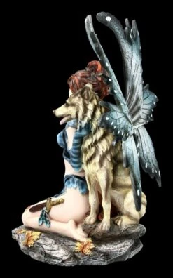 Elfen Figur - Celeste Mit Wolf -Charaktermodell Geschäft KS4855 Elfen Figur Celeste mit Wolf 3 1280x1280
