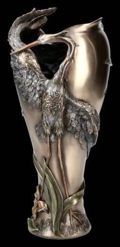 Jugendstil Vase Mit Reiher -Charaktermodell Geschäft KS6372 Jugendstil Vase mit Reiher 2 1280x1280