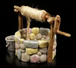 Kleiner Elfen Wunschbrunnen - Wishing Well -Charaktermodell Geschäft Kleiner Stein Brunnen Wishing Well 2 1280x1280