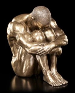 Männliche Akt Figur - Besinnung