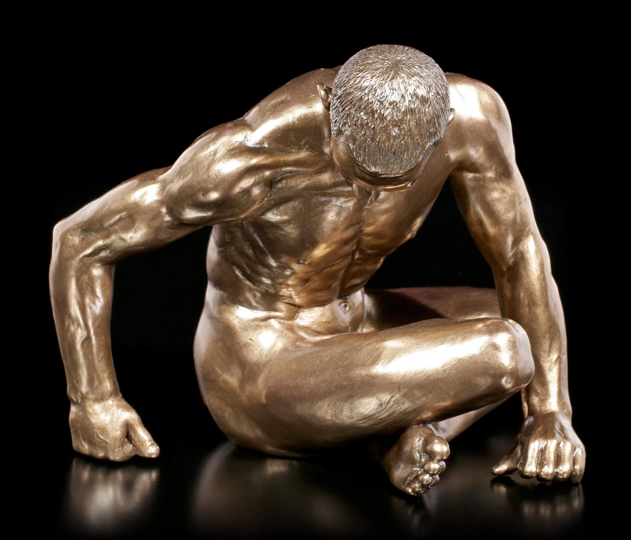 Männliche Akt Figur - Zur Seite Drehend 4 Männliche Akt Figur - Zur Seite Drehend – Bild 2