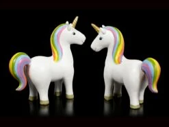 Regenbogen Einhorn Figuren - 2er Set -Charaktermodell Geschäft Regenbogen Einhorn Figuren 2er Set 2 1280x1280