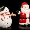 Salz Und Pfeffer Streuer - Schneemann & Weihnachtsmann -Charaktermodell Geschäft Salz Pfeffer 1280x1280