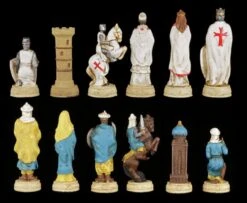 Schachfiguren Set - Kreuzritter Vs. Morgenland -Charaktermodell Geschäft Schachfiguren Kreuzritter Morgenland 2 1280x1280