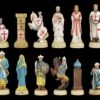 Schachfiguren Set - Kreuzritter Vs. Morgenland -Charaktermodell Geschäft Schachfiguren Kreuzritter Morgenland 1280x1280