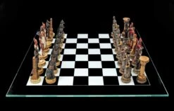Schachspiel - Ägypter Vs. Römer Bunt -Charaktermodell Geschäft Schachspiel gypter vs R mer 2GP6o36rqb7GMp 1280x1280