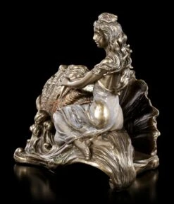 Serviettenhalter - Frau Sitzt Neben Muschel -Charaktermodell Geschäft Serviettenhalter Frau Sitzt Neben Muschel 3 1280x1280