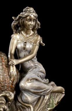 Serviettenhalter - Frau Sitzt Neben Muschel -Charaktermodell Geschäft Serviettenhalter Frau Sitzt Neben Muschel 6 1280x1280