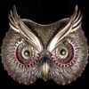 Steampunk Maske - Eule -Charaktermodell Geschäft Steampunk Wandrelief Eule 1280x1280