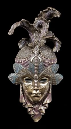Venezianische Maske - Libelle