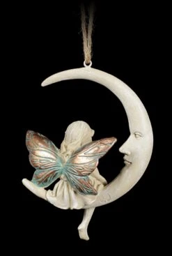 Elfen Figur Auf Mond - Rosalia -Charaktermodell Geschäft Waldelfe Auf Mond Rosa 2 1280x1280