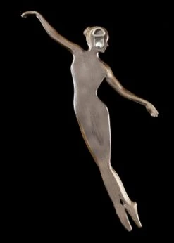 Wandrelief - Ballerina Im Sprung - Cabriole -Charaktermodell Geschäft Wandrelief Ballerina Beiden Beinen Unten 3 1280x1280