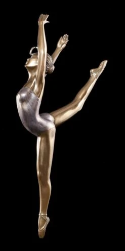 Wandrelief - Ballerina Mit Einem Bein Oben -Charaktermodell Geschäft Wandrelief Ballerina Einem Bein Oben 1 1280x1280