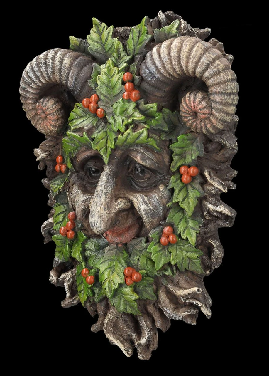 Wandrelief Greenman - Pan Rawan 5 Wandrelief Greenman - Pan Rawan – Bild 3