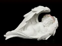 Weiße Schlafende Engel Figuren - 2er Set -Charaktermodell Geschäft Weisse Schlafende Engel Figuren 2er Set 4 1280x1280