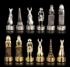 Zinn Schachfiguren Set - Altes Ägypten -Charaktermodell Geschäft Zinn Schachfiguren Set Altes Aegypten 2 1280x1280